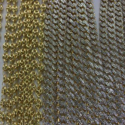 Gold branded chains