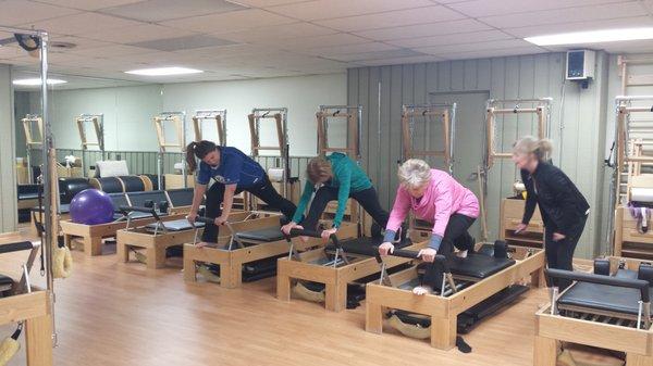 Pilates on the Reformer