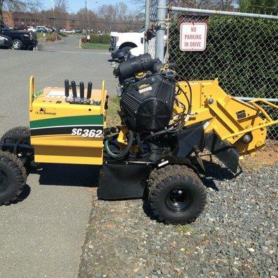 Brand new stump grinding Beast.