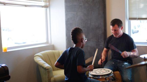 Drum lessons