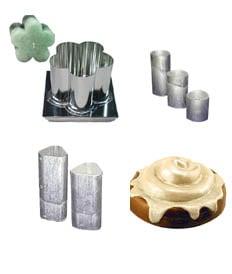 Is pillar making more your style?  We have a wide selection of candle molds.