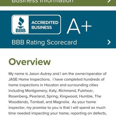 Rated A+ by the BBB.