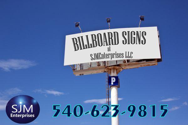 Billboard Signs Printed