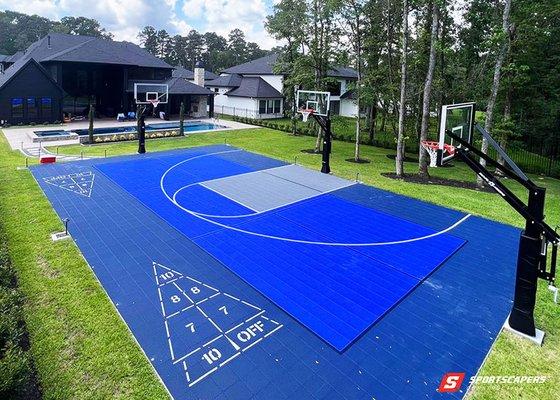 Customize your sport court with multiple games