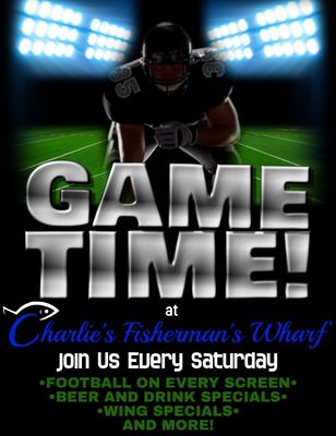 Join us every Saturday during football season for fun, football, and weekend specials!