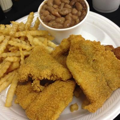 All u can Eat Catfish on Fridays $9.95