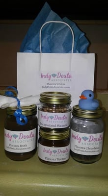 Placenta Package for Delivery