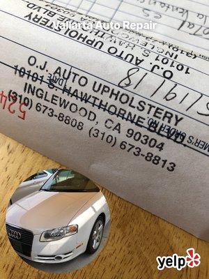 O.J. Auto Upholstery