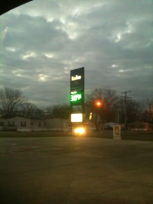 $3.09 in Indiana. A fine red state. Illinois? $3.49. Enough said.