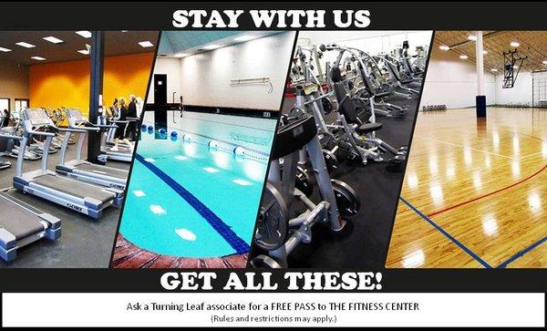 Get a FREE Pass to The Fitness Center