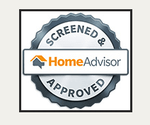 We are a HomeAdvisor screened and approved service provider.