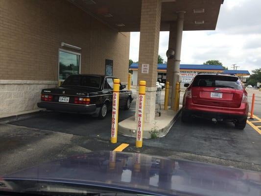 two lane drive thru