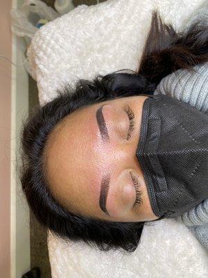 Cosmetic Eyebrow Tattoo (ombré microshading)