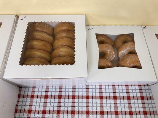 Donuts... large & dense but so good! 9/2/2023