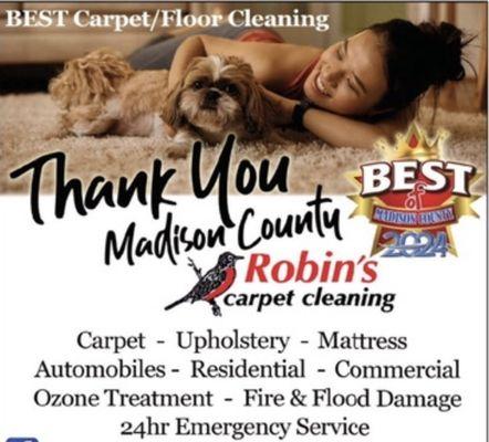 Robin's Carpet Cleaning