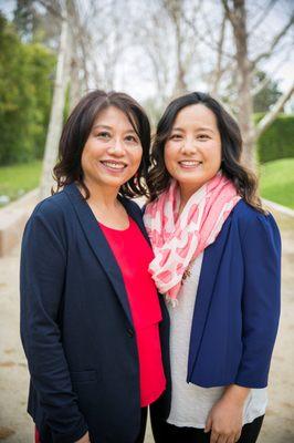 Feng & Nancy, mother and daughter team helping families in Southern California.