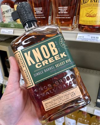 Knob Creek Rye Specially Selected by Virginia ABC