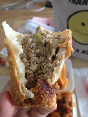 Great! Philly cheesesteak egg roll