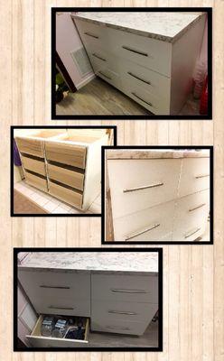 Custom built cabinet