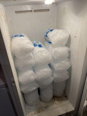 We purchased the unlimited ice so we didn't have to worry about grabbing ice for the bar or to keep the drinks cold.