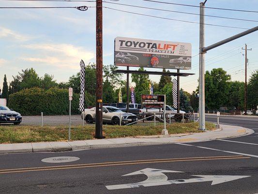 Corner of Airport and Table Rock rd Medford Oregon.