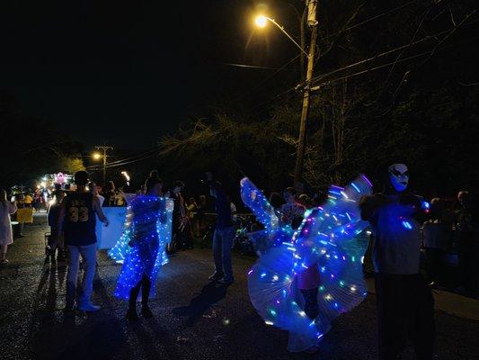 Butterflies in the street!