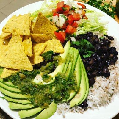 Plant-based Mexican Plate