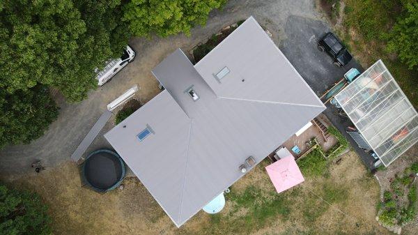 Metal roof, Chester, NY.