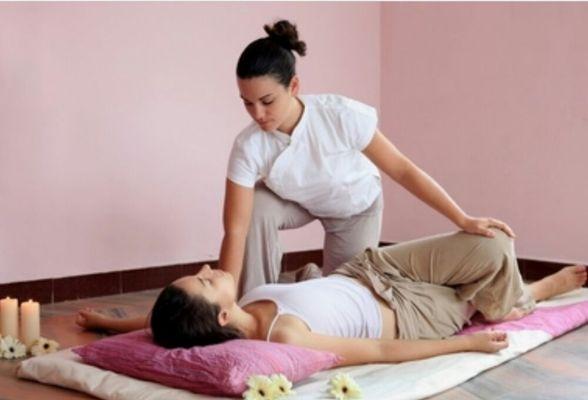 THAI MASSAGE  is an ancient healing system combining acupressure, Indian Ayurvedic principles, and assisted yoga postures.