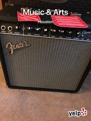 Picked a new Fender amp because my last one stopped working and that's a real bummer when you're trying to pick up the guitar again.