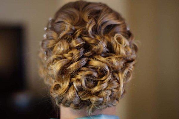 wedding hair