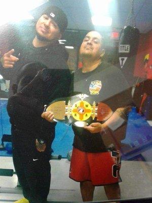 ASKS heavy weight champion Jesse "the hit man" Hernandez