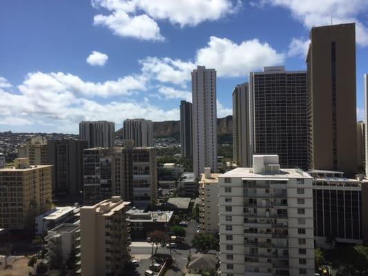 Unit 1801 partial Diamond Head view