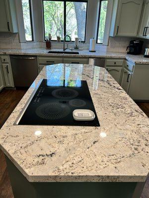 Kitchen island Granite