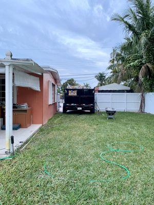 Interior Remodel Debris clean out Kendall, FL What was in this load. Sheet Rock, tile, concrete, glass, plastic, card board, microwave, wind