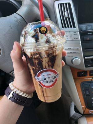 Smore's iced latte