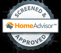 We are a screened and approved Home Advisor Pro!