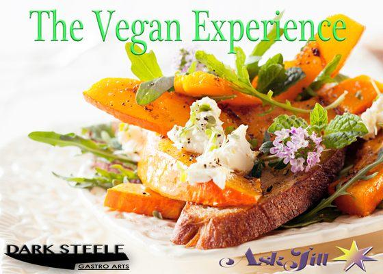 "The Vegan Experience" Pop-Up Dinner Flyer