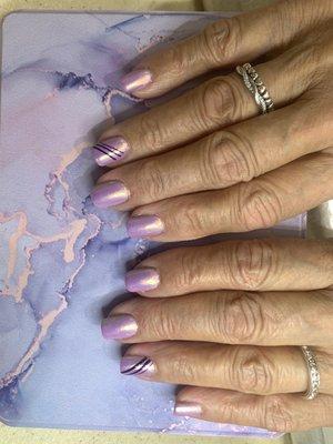 Manicure with design