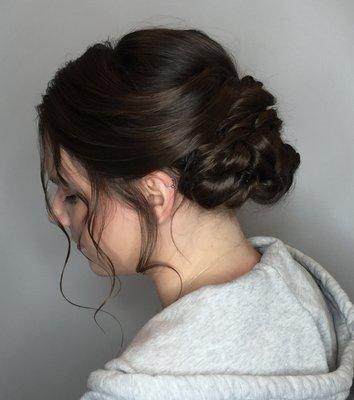 Soft updo by Sue Marie