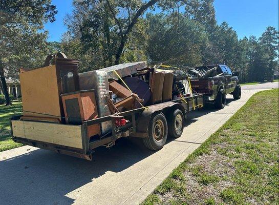 Full furniture junk removal