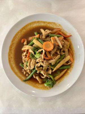 Chicken Thai Spicy Stir Fry