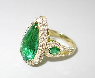 My beautiful emerald ring