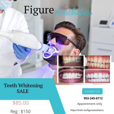 Teeth whitening ( valid August-September 2022)