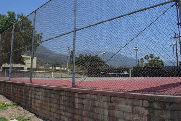 Tennis Court w/ lighting