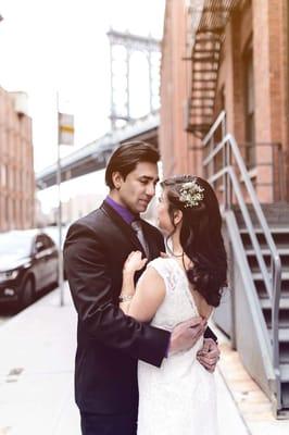 First Look with my husband at Dumbo, Brooklyn.