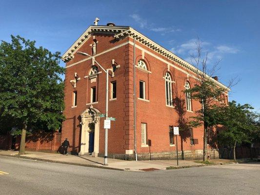 Chapel, Saint Frances Academy (1871), 501 E. Chase Street