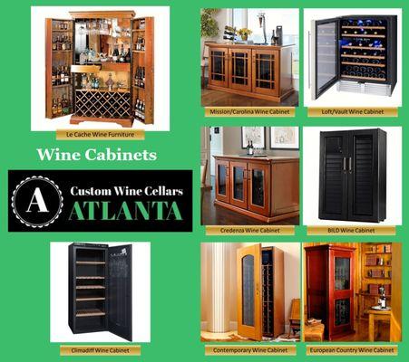 Popular and Stylish Wine Cabinets by Atlanta Experts