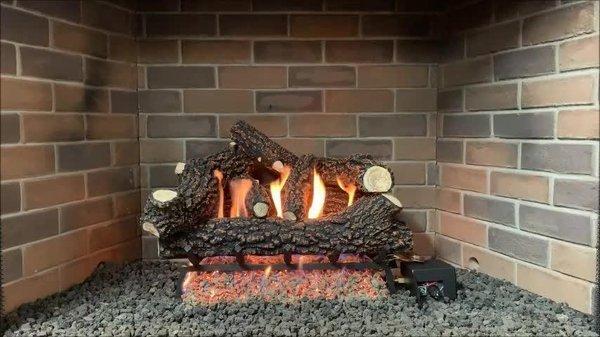 Gas Log Fireplace