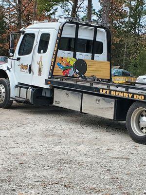 Nice well kept trucks, very clean